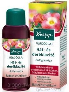 Kneipp fürdőolaj hát és deréklazitó 100ml