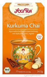 Yogi bio tea Kurkuma Chai 17filter (34g)