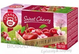 Teekanne gyümölcstea sweet cherry édes cseresznye 20filter