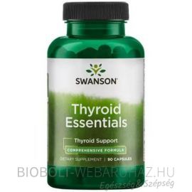 Swanson THYROID Essentials Pajzsmirigy komplex kapszula 90db