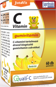 Jutavit C-vitamin Gumivitamin banán ízű 60db