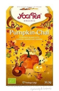 Yogi bio tea Sütőtökös Chai 17 filter 32,3g