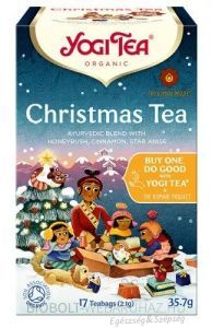 Yogi Bio tea Christmas Karácsonyi tea válogatás 17 filter