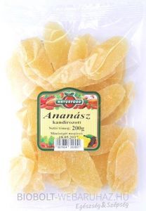 Naturfood Kandírozott Ananász 150g