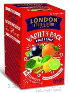 London Fűszeres gyümölcstea válogatás 20 filter 40g