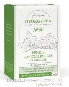 Györgytea Fekete ribizlileveles teakeverék Az ízületek teája 50g