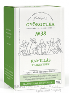 Györgytea Kamillás teakeverék gyulladás csökkentésére 50g