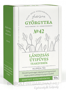 Györgytea Lándzsás útifüves teakeverék Allergia tea 50g