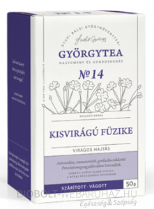 Györgytea Kisvirágú füzike virágos hajtás 50g