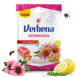 Verbena cukorka Echinacea kivonattal 60g