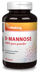 Vitaking D Mannose D Mannóz por 100% tisztaságú 100g