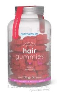 Nutriversum Hair Gummies Haj gumivitamin 60db