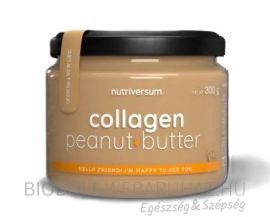 Nutriversum food collagén peanut butter 300g 