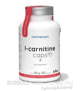 Nutriversum L-Carnitine L karnitin kapszula 60db