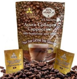 Ayura Herbal Collagen cappuccino tasakos 15 db