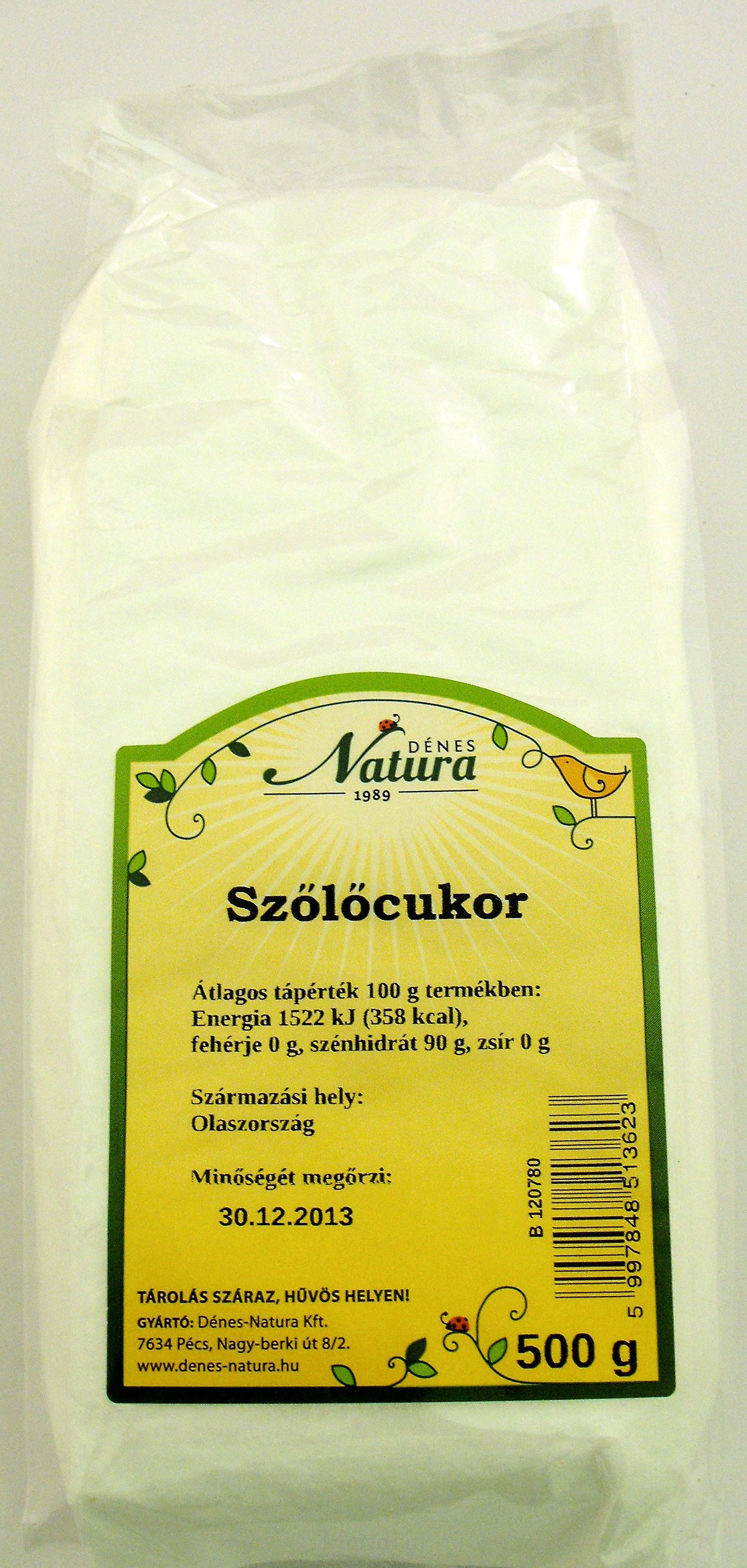 Natura Szőlőcukor 500g